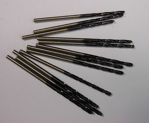 Jobber Length Drill Bits 5/64" 135° HSS TiAlN 1" x 2" (12 Pcs)