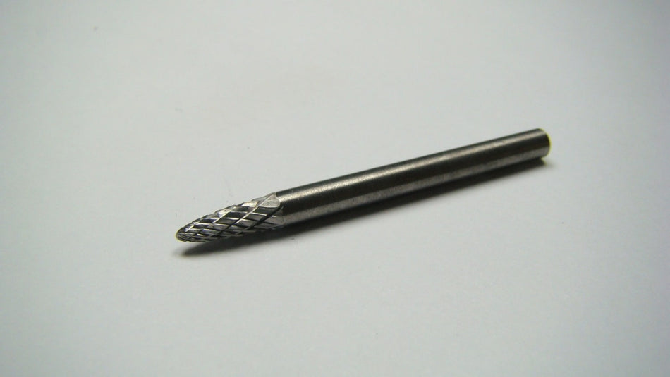CW ROD Carbide Burr Tree SF-41 1/8" x 1/4" x 1/8" x 1-1/2" D/C