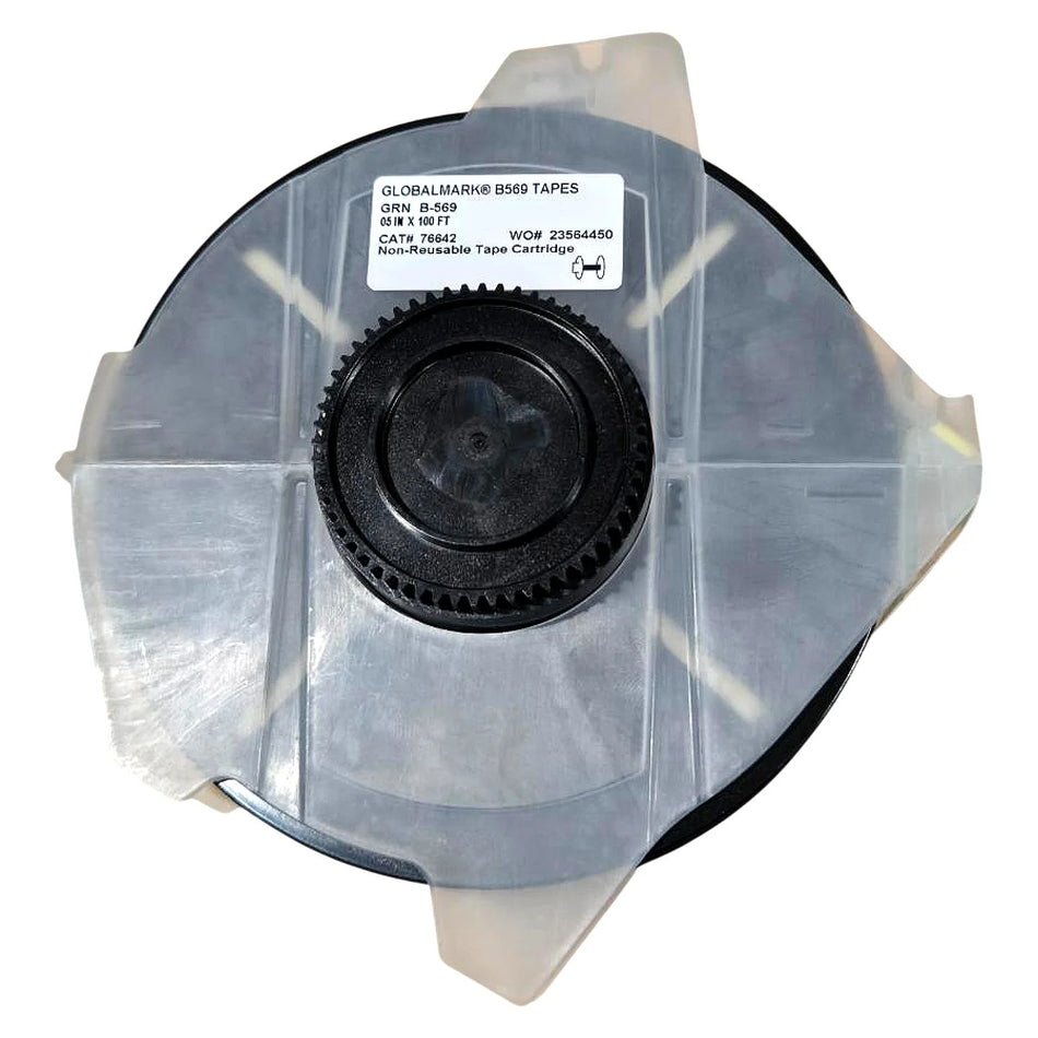 Brady Y2273109 0.5in x 100ft Green Polyester Continuous Label Tape Cartridge