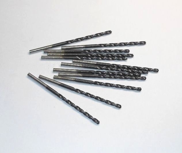 Cobalt Jobber Drills #35 TiAlN 135° 1-1/2" x 2-5/8" 45005 USA (12 Pcs)