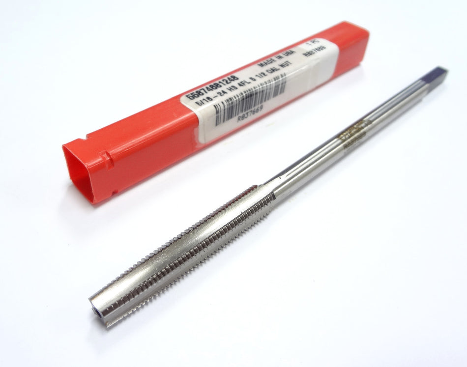 JARVIS Nut Tap 5/16-24 H3 4FL HSS Bright UNF 5-1/2" OAL USA
