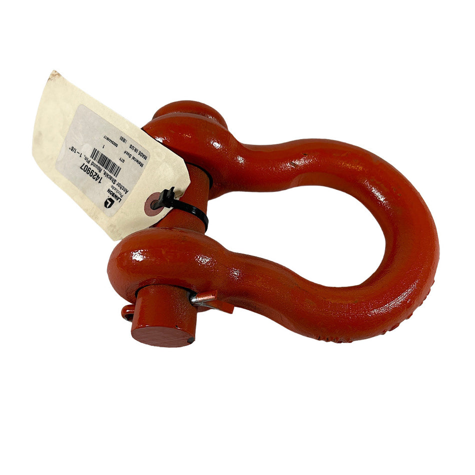 CM CM 1-1/8 1-1/8" Round Pin Carbon Anchor Shackle