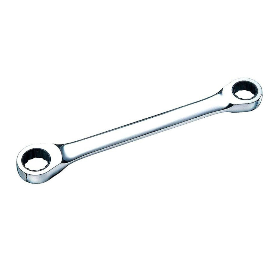 Westward 1LCW7 14 mm x 15 mm 12-Point Ratcheting Double End Wrench -