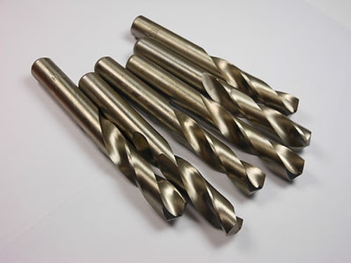 Screw Machine Drills 11.2mm HSS 135° 47mm LOC x 95mm (6 Pcs)