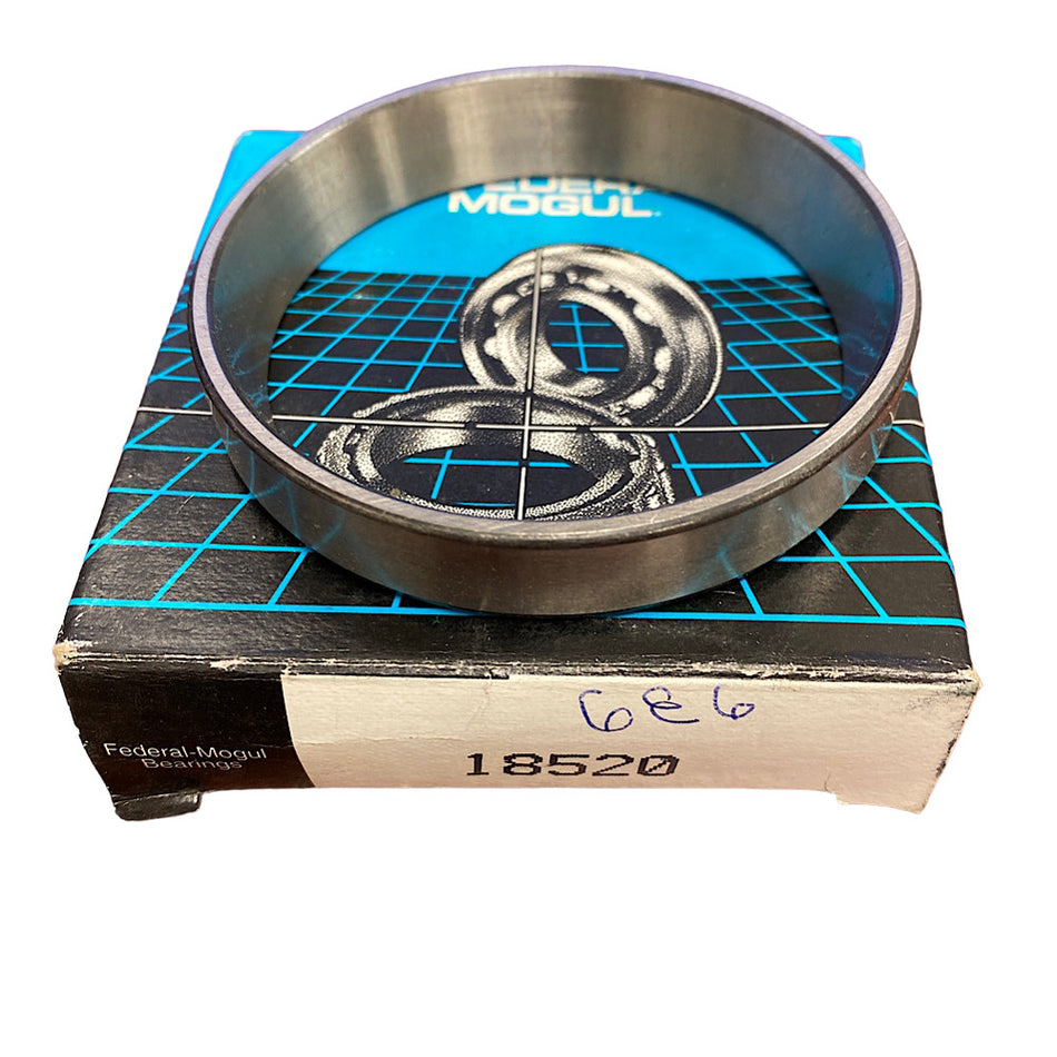 Federal Mogul 18520 2-7/8" x 1/2" Tapered Roller Bearing Cup