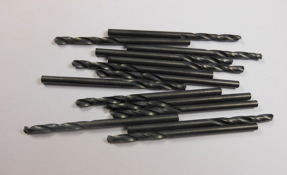 Screw Machine Drills #39 135° HSS Oxide 13/16" LOC x 1-13/16" (14 Pcs)
