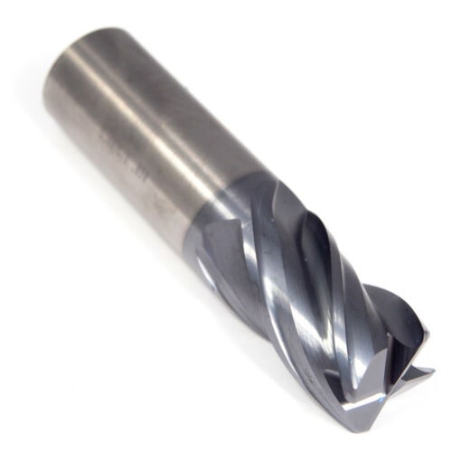 SGS Carbide Corner Radius End Mill 1" 4FL Ti-NAMITE-X 0.090" Radius 36718