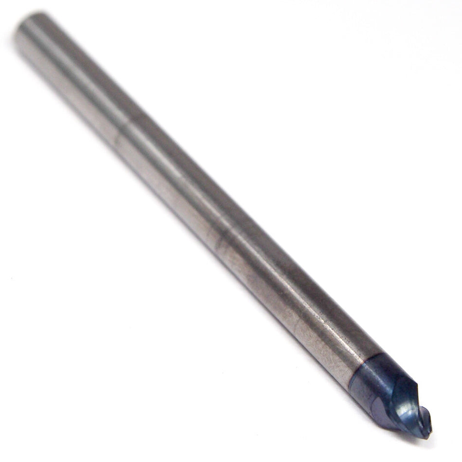 GWS Tool Group 125139-A01 Carbide Chamfer Mill 0.85mm 2FL 60° nACo
