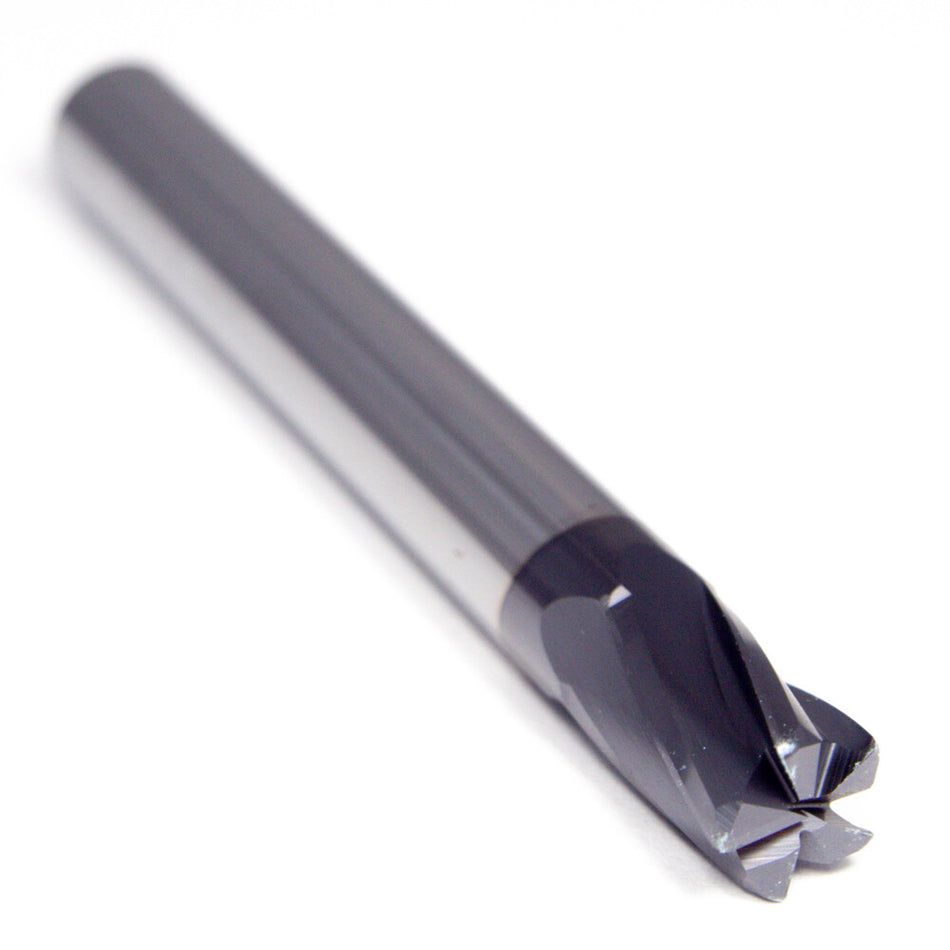 Niagara Cutter Carbide Corner Radius End Mill 3/8" 5FL AlTiN 0.030" Radius