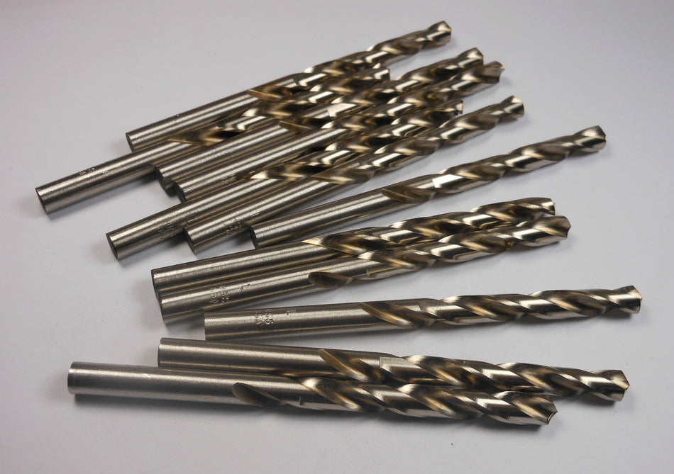 Jobber Length Drills "L" HSS 118° 2-15/16" LOC x 4-1/4" OAL (12 Pcs)