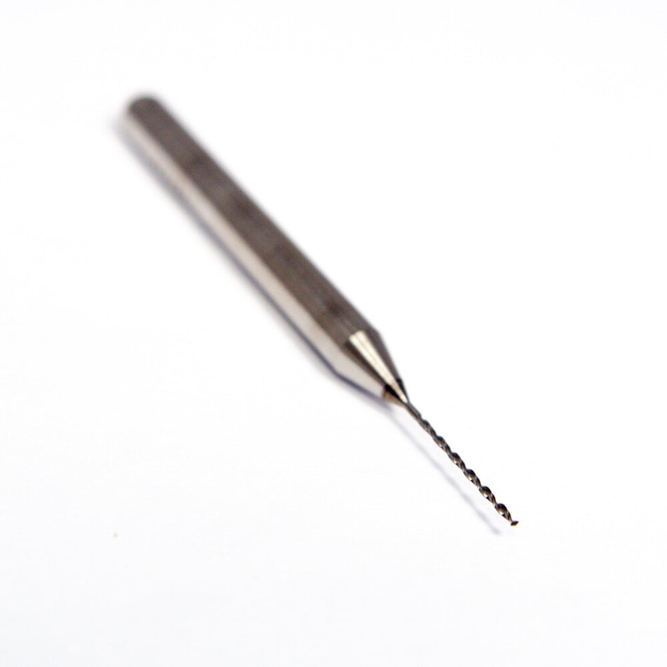 Union Tool 101-6054 Carbide CB Micro Drill 0.5mm x 8.5mm (10 Pcs)
