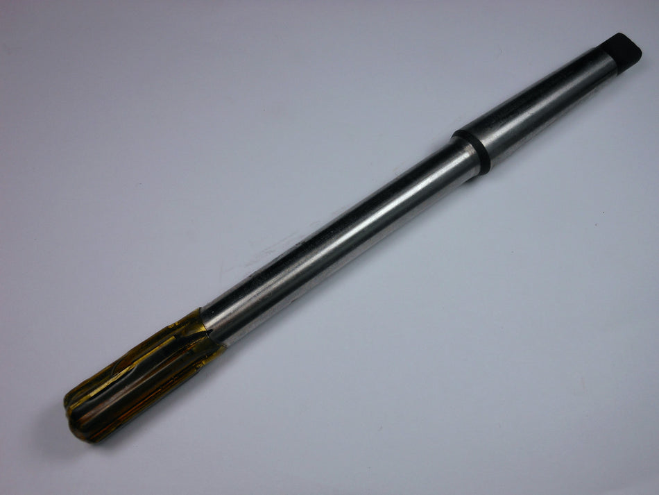 DTC Taper Shank Machine Expansion Reamer 5/8" HSS 8FL 5/16" Shank 1MT