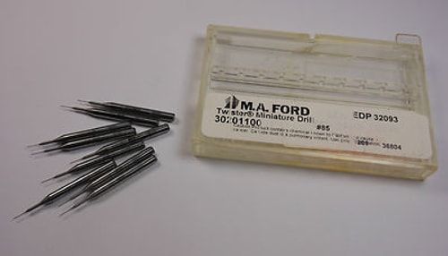 M.A. FORD Twister Miniature Drills #85 .150" x 1-1/2" 32093  (9 Pcs)