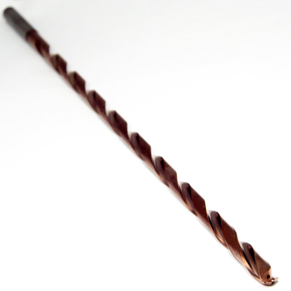 Kennametal 5104561 Carbide Coolant Extra Length Drill 9.03mm 135° KC7425