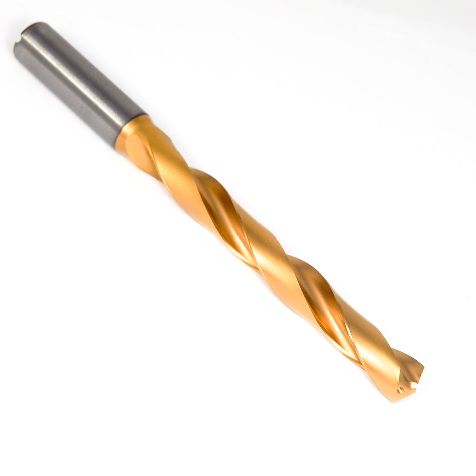 KENNAMETAL Carbide Coolant Taper Length Drill 12.5mm 135° TiCN 4101789