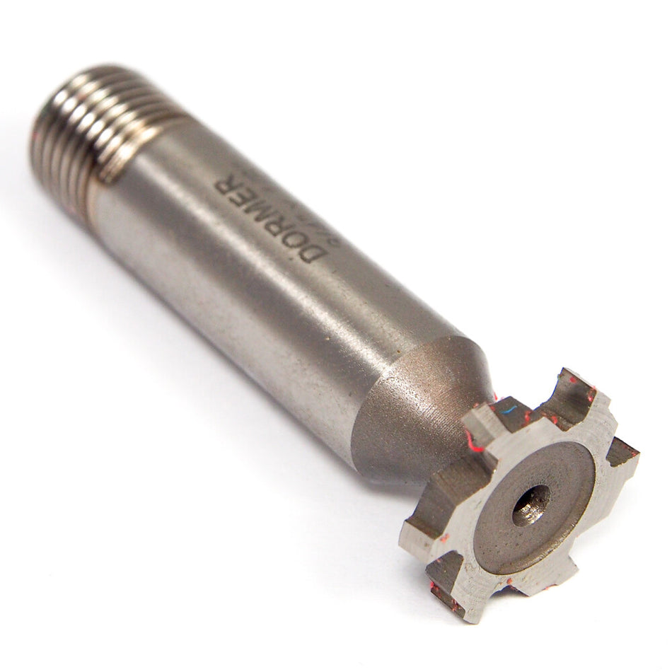 Dormer C820 Screw Shank Woodruff Cutter 3/4" x 1/8" Width HSS 6T