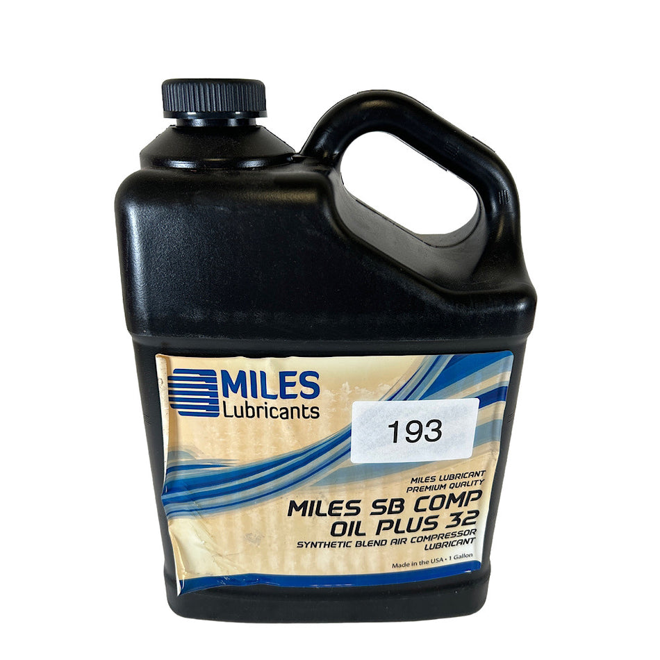 Miles Lubricants MSF1301005 1 Gal Jug Hisyn Turbo Series ISO Grade 32 Gear Oil