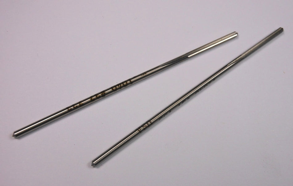 TRI-ANGLE Straight Chucking Reamers #37 4FL HSS 7/8" x 3-1/2" (2 Pcs)