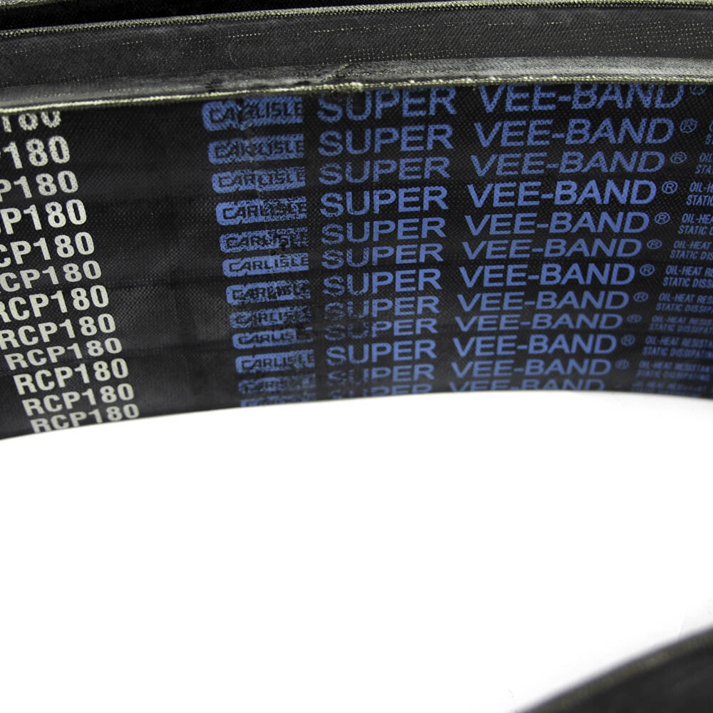 Carlisle RCP180-4 4 Ribs Oil & Heat Resistant Super Vee-Band V-Belt -1