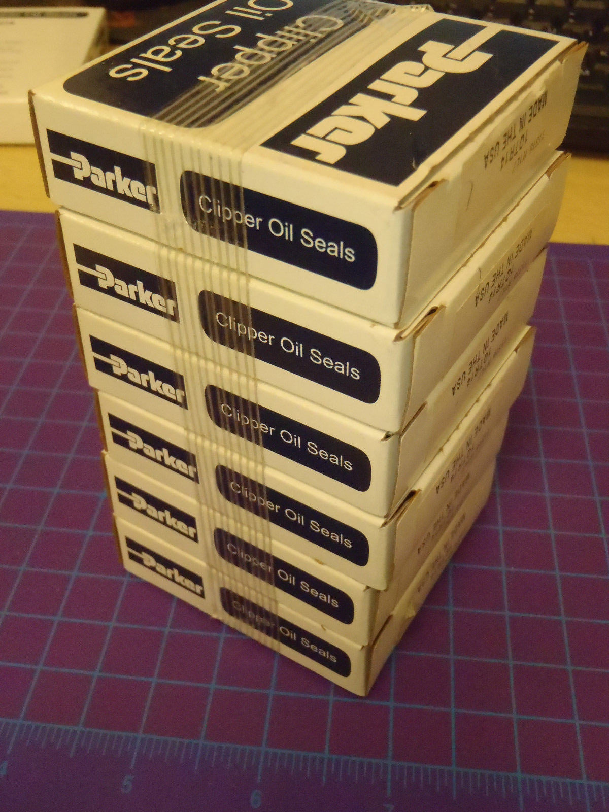 Parker Clipper Oil Seals 969 1.500" x 0.313" 11316 H1L7 1QTR14 (Pack of 6) -2