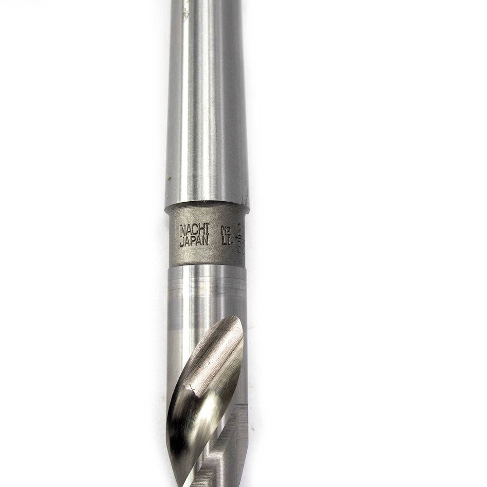 Nachi 1058742 2MT HSS Extra Length Taper Shank Drill Bit 21/32" -2