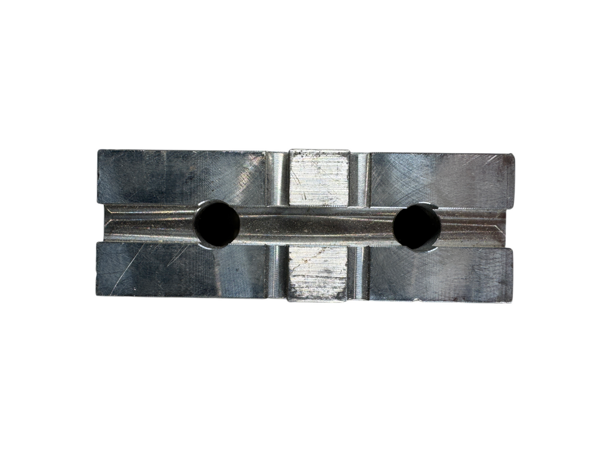 H & R Manufacturing 450A 1-1/4" OAW x 3-1/2" OAL Soft Lathe Chuck Jaw (Set of 3)2