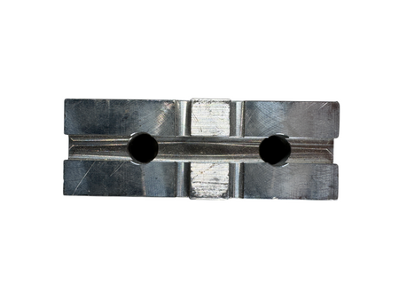 H & R Manufacturing 450A 1-1/4" OAW x 3-1/2" OAL Soft Lathe Chuck Jaw (Set of 3)2