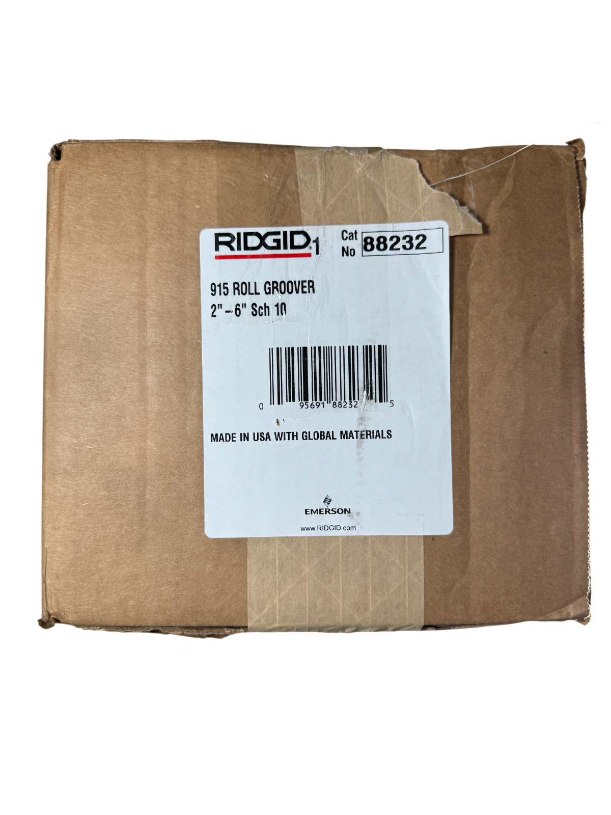 Ridgid 88232 23 lb Wt Manual Roll Groover For 2" to 6" Pipe3