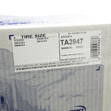 Security Chain Company TA3947 Alloy Radial Tire Traction Chain (Pair) -3