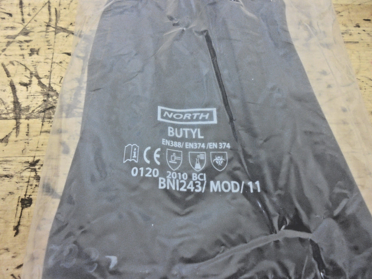 North BNI243/11 Chemical Resistant Gloves 13" Length - Size 11 -2