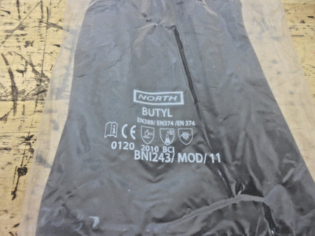 North BNI243/11 Chemical Resistant Gloves 13" Length - Size 11 -2