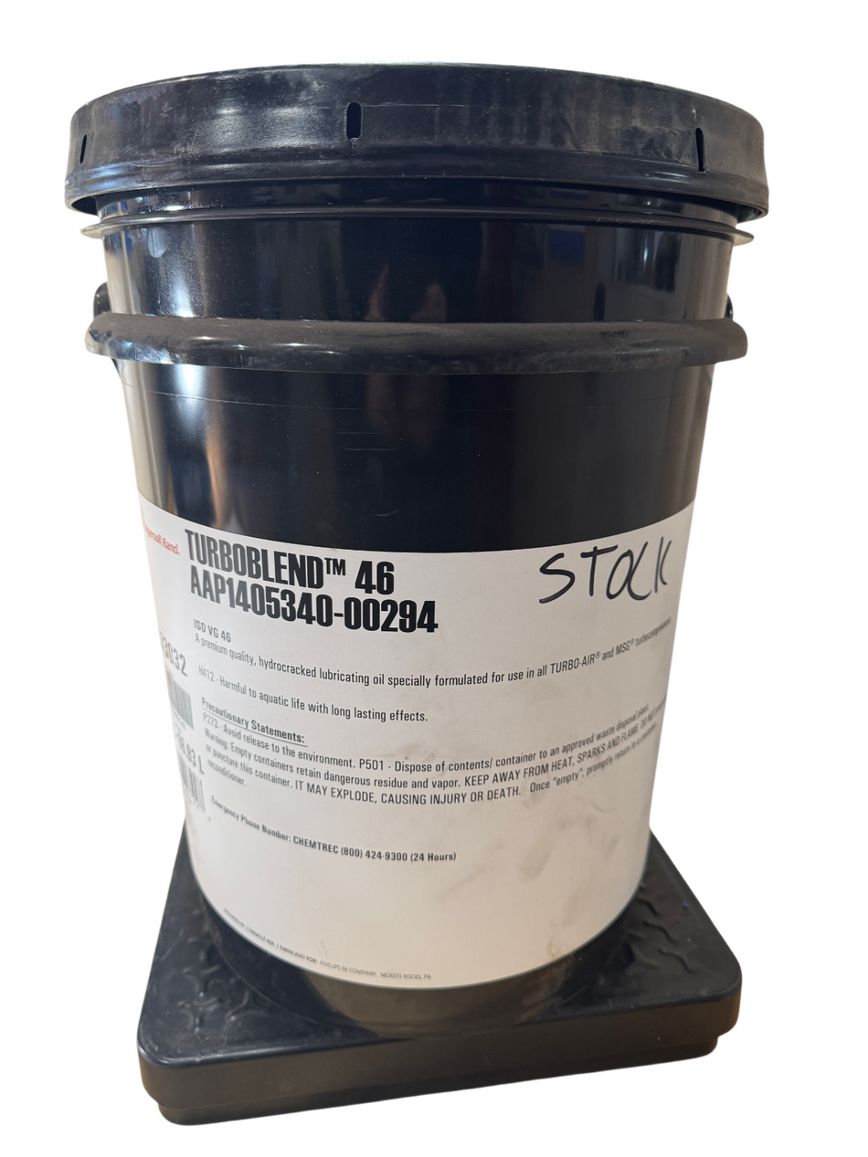 Ingersoll Rand AAP1405340-00294 5 Gal TurboBlend 46 HydroCracked Lubricating Oil0