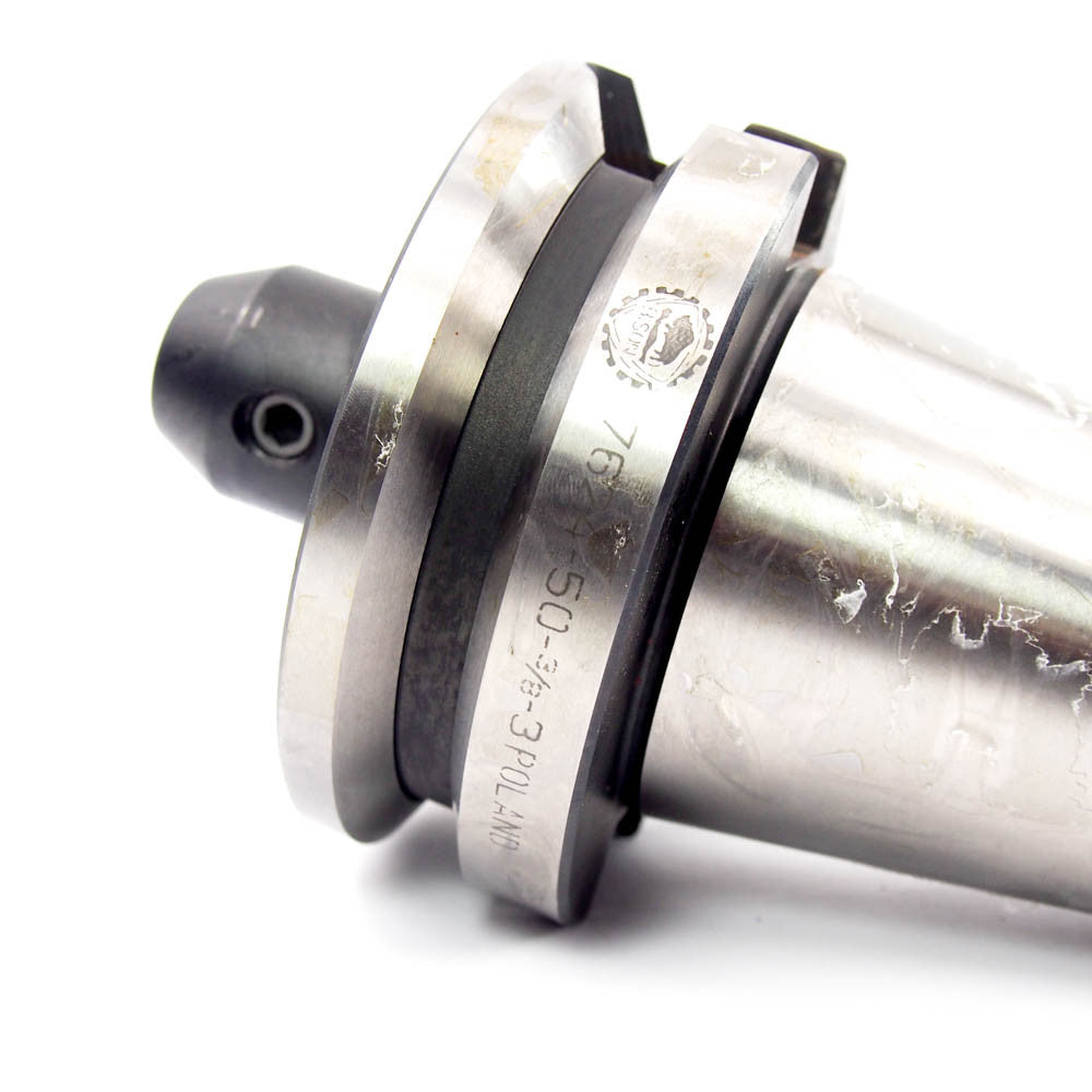 Bison BT50 Taper Flange Weldon End Mill Holder 3/8" Hole Size 7-179-511 -2