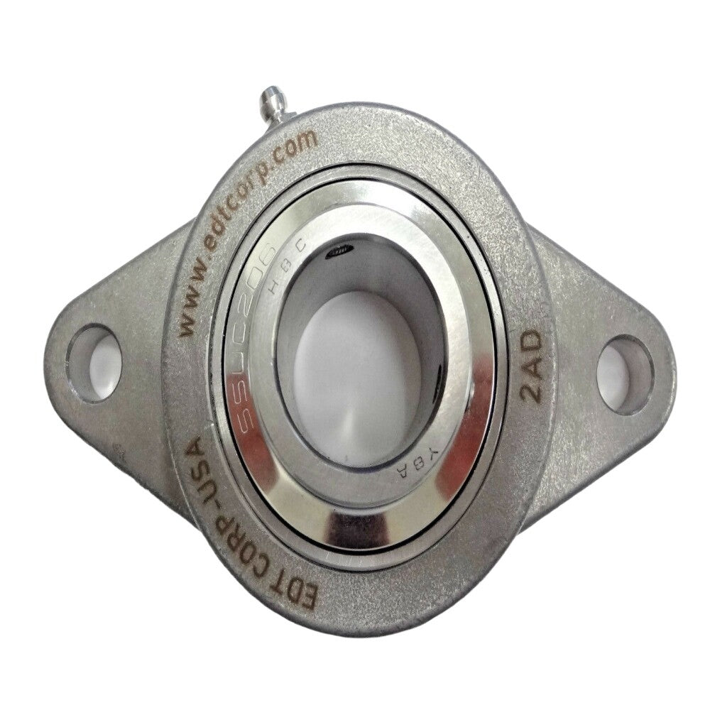 EDT ZY2AD8-30 Ball Bearing Flange Housing Unit 1-3/16" Shaft Dia. -1