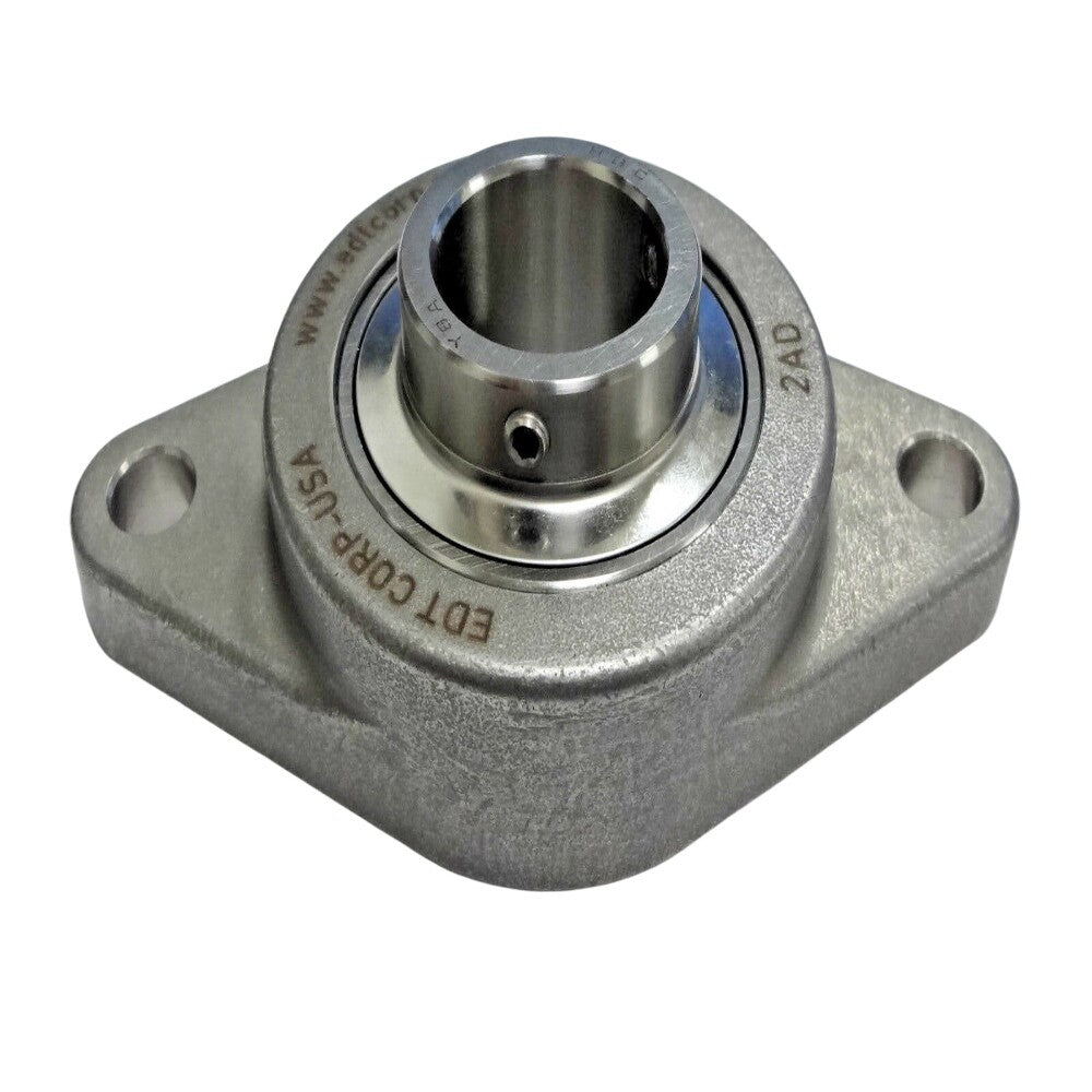 EDT ZY2AD8-30 Ball Bearing Flange Housing Unit 1-3/16" Shaft Dia. -2