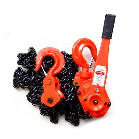 HL6-15 6 Ton Load Capacity 15 Ft. Lift Lever OP Chain Hoist -0