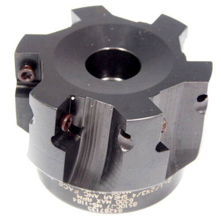 HERTEL Indexable Square-Shoulder Face Mill 2-1/2" 6FL 842871351