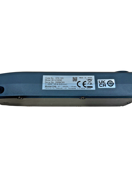 Mitutoyo 575-123 1" Max 0.0008" Accuracy Flat Back LCD Electronic Drop Indicator1