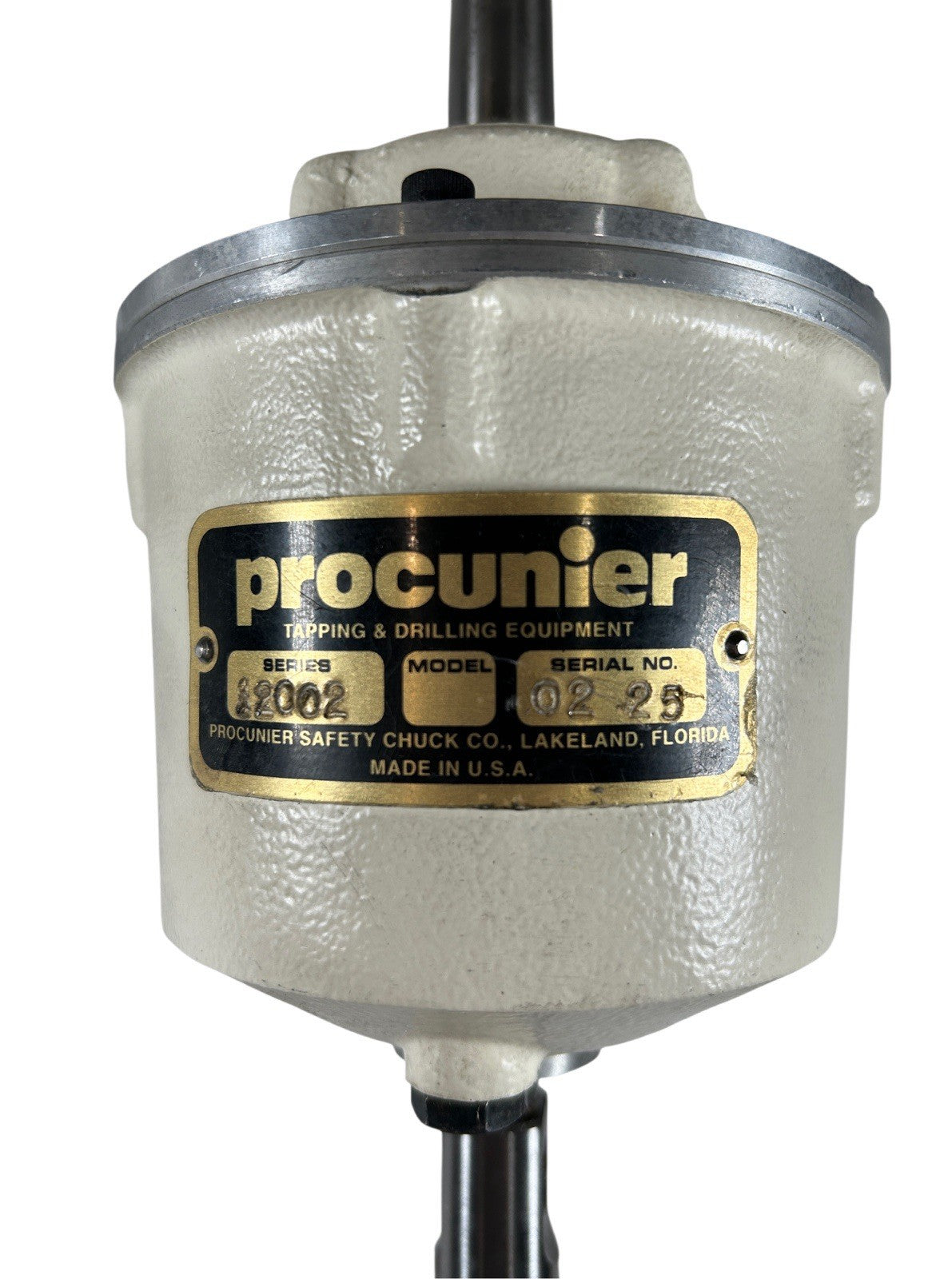 Procunier 12002 4-7/16" Dia #6 Min Tap Capacity 2000 RPM 2MT Mount Tapping Head1