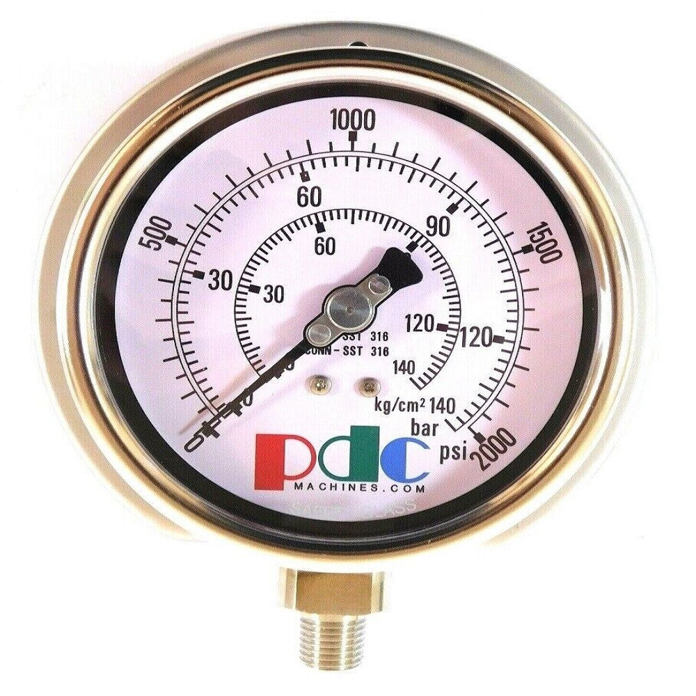 Ametek P656RF Stainless Pressure Gauge -1