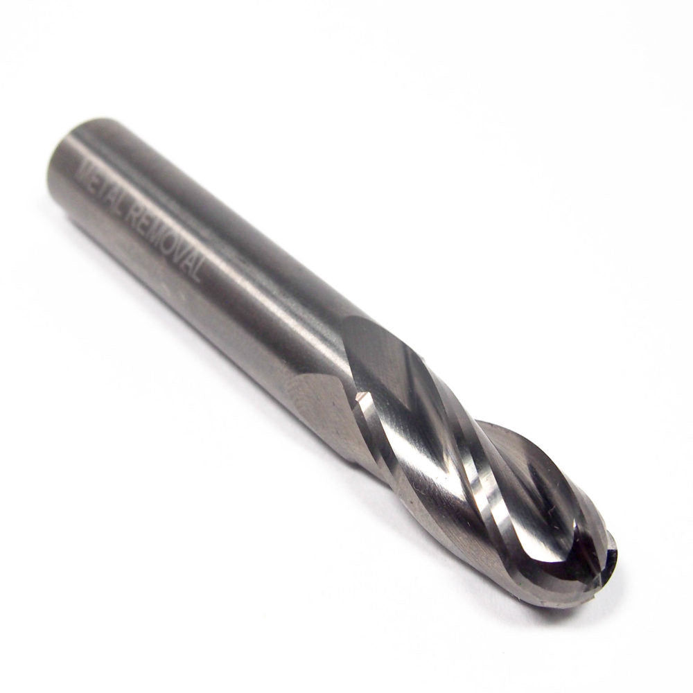 METAL REMOVAL Carbide Ball End Mill 12mm 4FL M333510