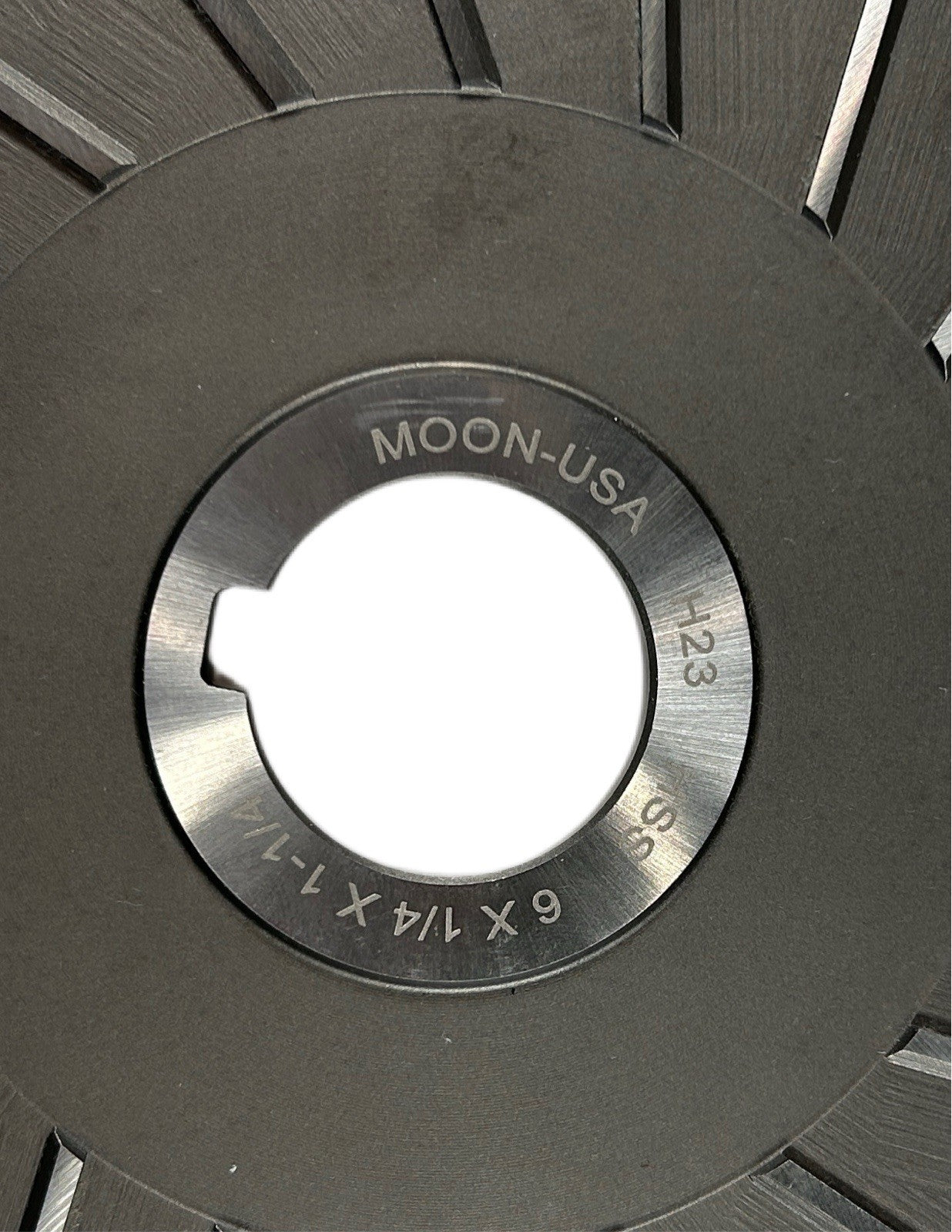 Moon STS6250-1 6" Dia x 1/4" Thickness x 1-1/4" Hole 40 Teeth HSS Side Chip Saw1