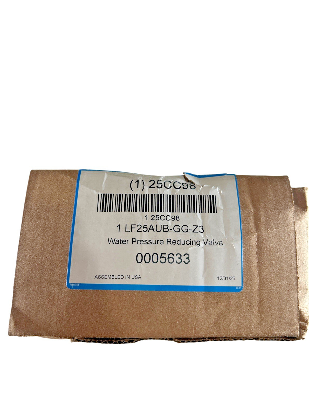 Watts 1 LF25AUB-GG-Z3 1" NPT Copper Silicon Alloy Water Pressure Reducing Valve3