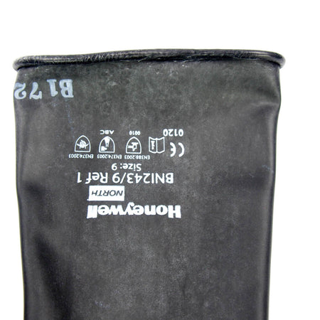 Honeywell BNI243/9/ZJ Chemical Resistant Gloves  24 Mil Size 9 | 1 Pair -2