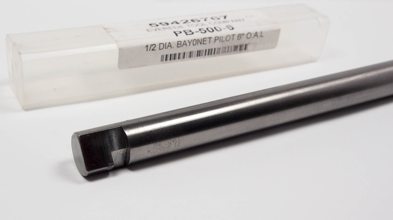 EVEREDE Bayonet Lock Pilot Arbor 1/2" x 6" OAL PB-500-61