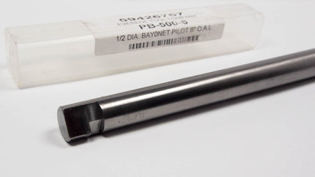 EVEREDE Bayonet Lock Pilot Arbor 1/2" x 6" OAL PB-500-61