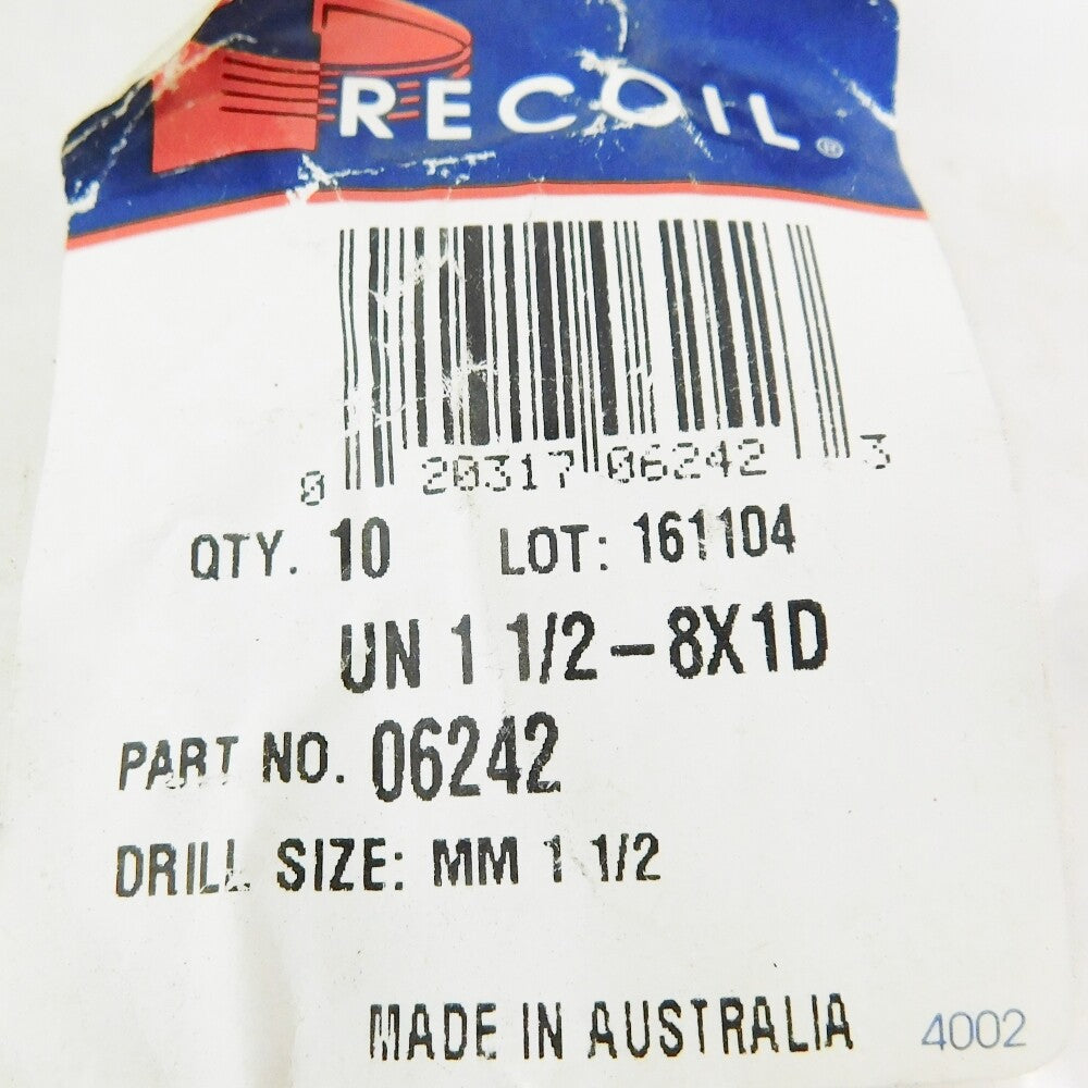 Recoil 06424 Stainless Steel 1.5"-8X1D Helical Inserts (Pack of 10) -2