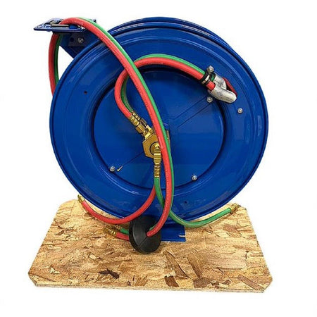 Coxreels SHW-N-150 1/4" x 50' 200 PSI Spring Return Welding Hose Reel -2
