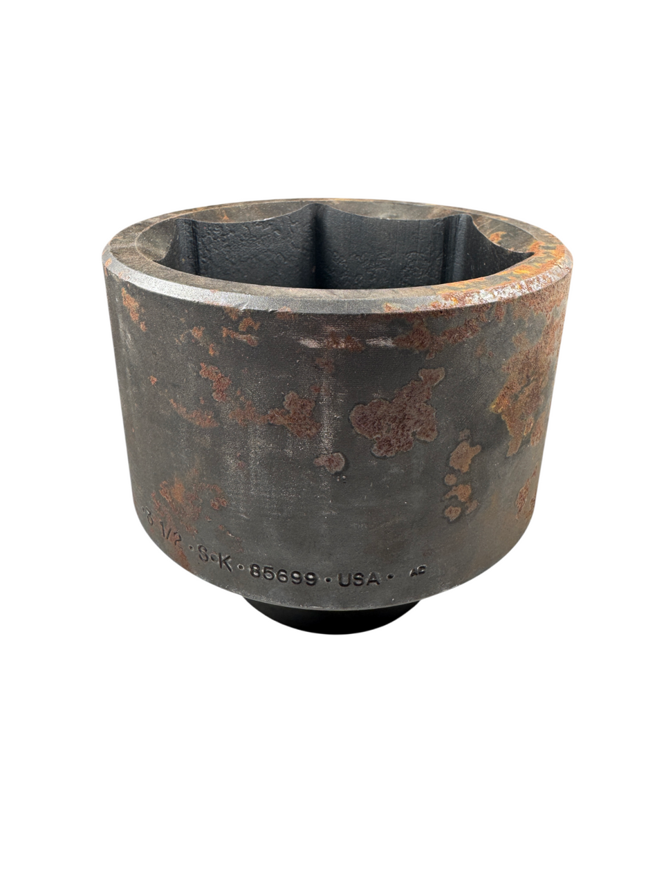 SK Tools 85699 1" Drive x 3-1/2" Opening 6-Point Standard Impact Socket0