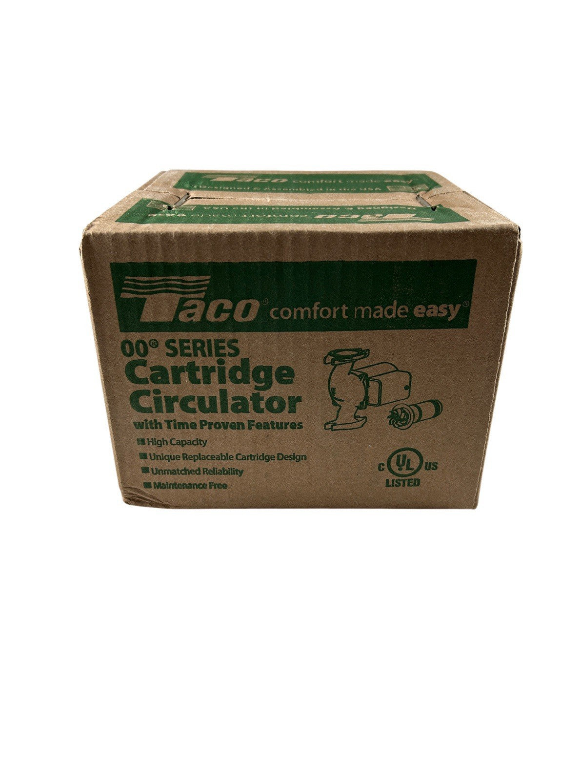 Taco 007-F5 1/25HP 1PH 115VAC 60Hz 23 GPM Cast Iron Hydronic Circulating Pump3